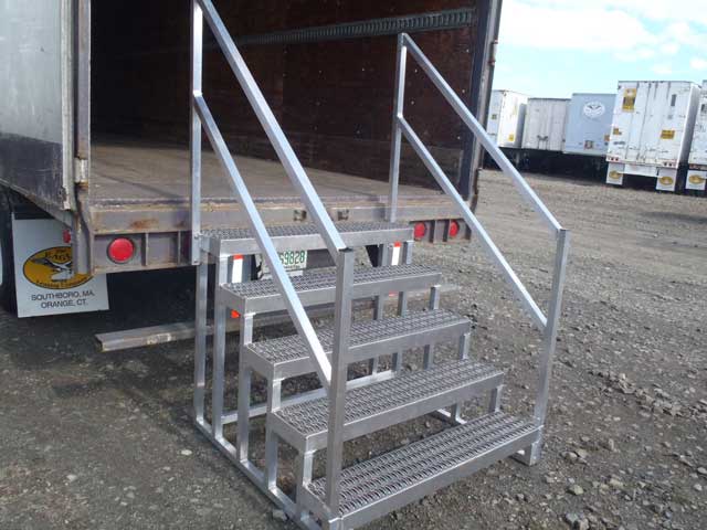 Storage Trailer Stairs