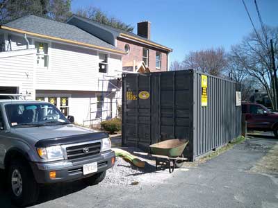 Storage Container Home Construction