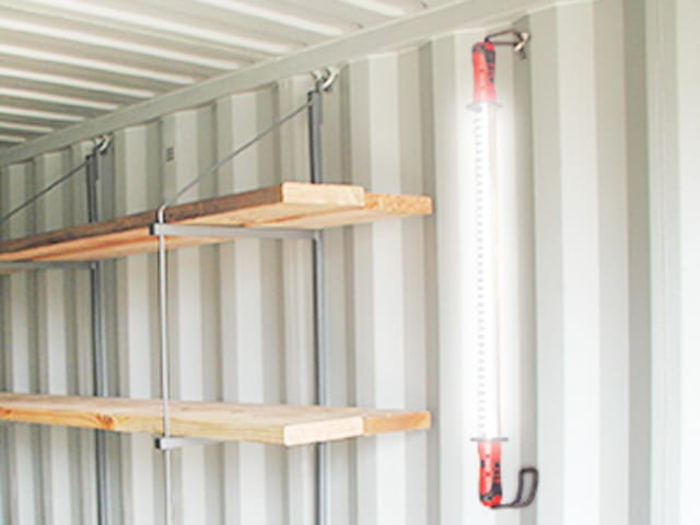 Light Bar and Shelving