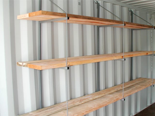 Storage Container Shelving