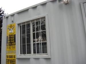 Office Container Window