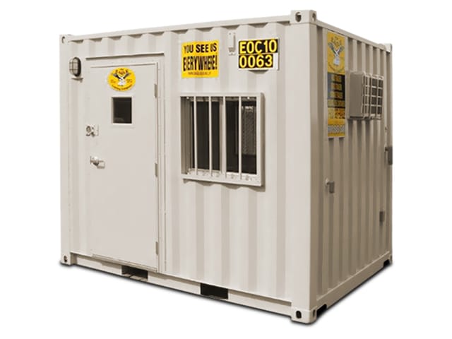 Portable Guard Shack & Security Booth Rental - Eagle Leasing