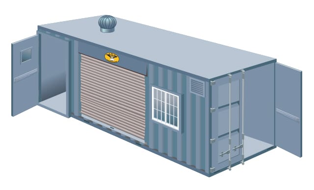 custom-container Restaurant Shipping Containers