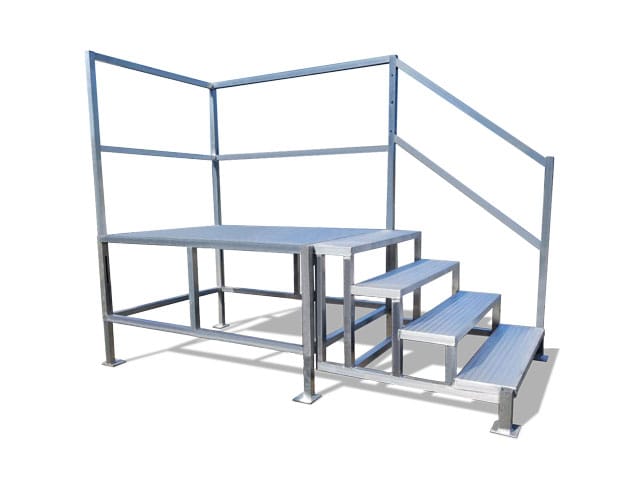 Aluminum Office Stairs