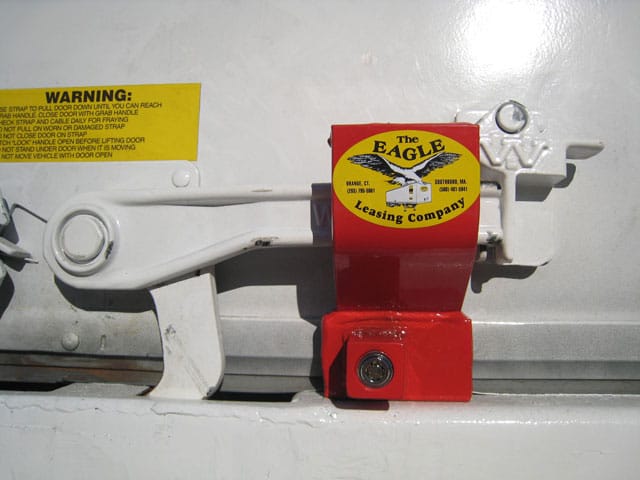 Rollup Trailer Door Lock