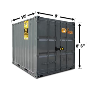 10ft_Container Disaster Shipping Container Solutions