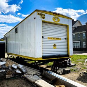 Office Storage Trailer Construction Site