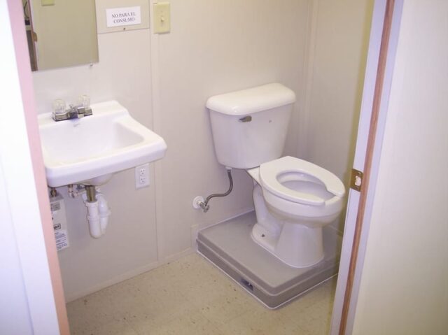 Office Container - Custom plumbing