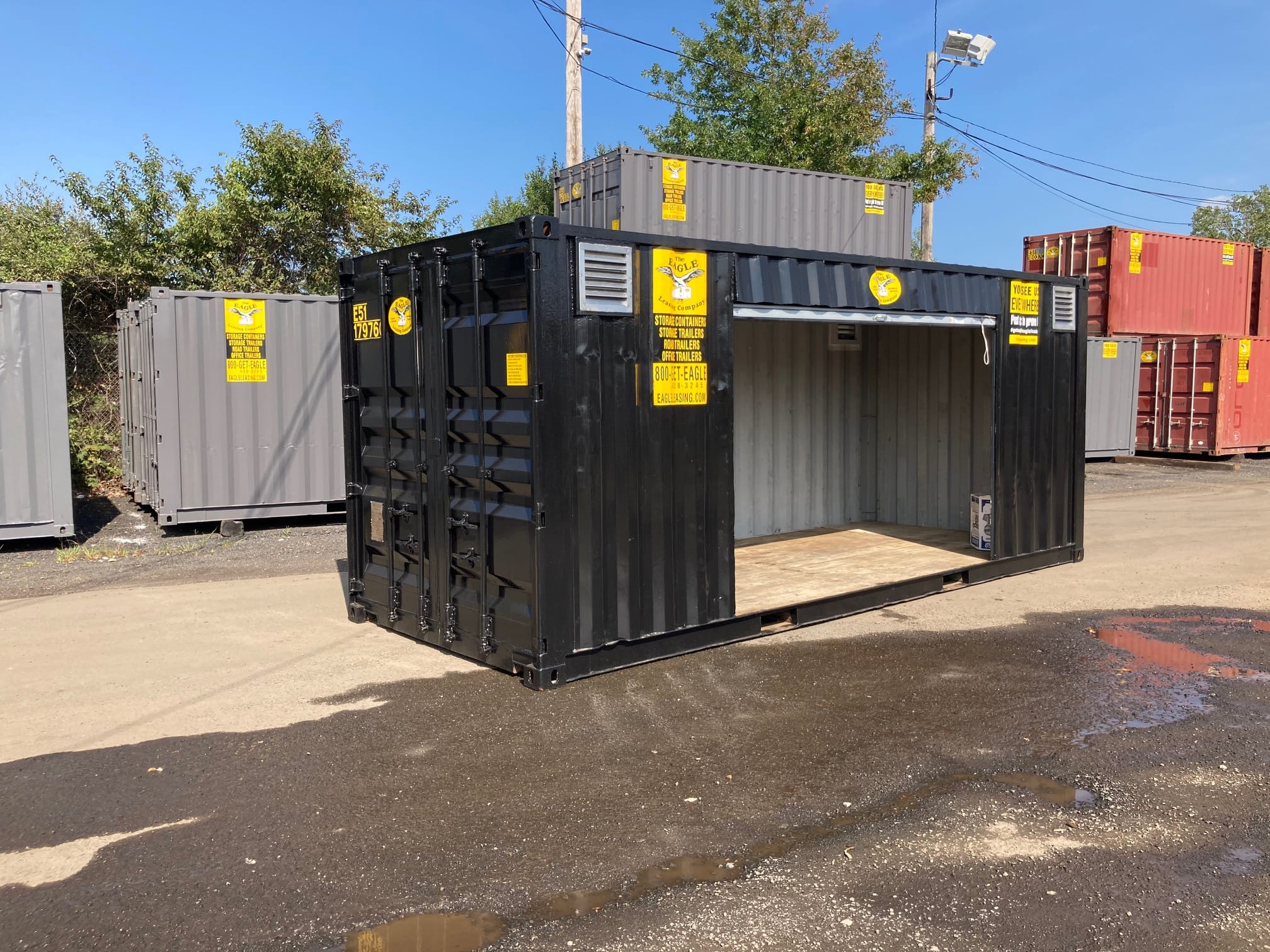 Aluminum RollUp Doors for Shipping Containers Eagle Leasing