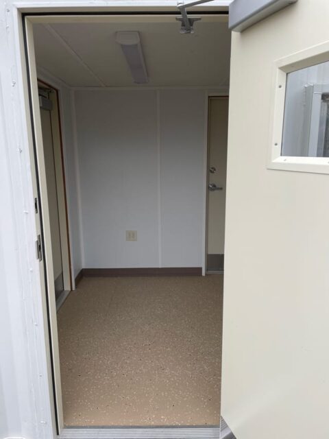 Custom 10ft Office Container with 3 doors inside