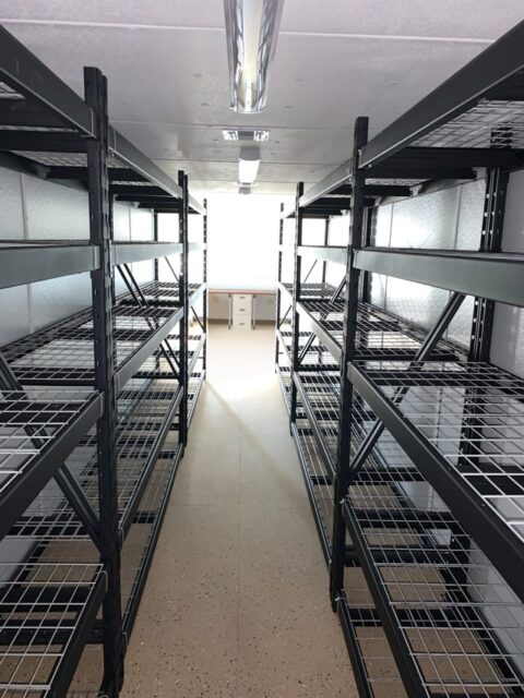 Custom Office Container Evidence Locker