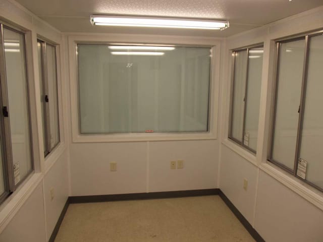 Custom Office Container with multiple windows