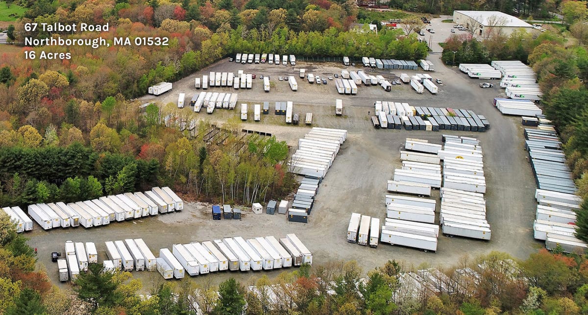 Safe and Secure Storage at Eagle Leasing's Yard Storage