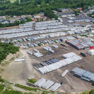 Orange CT Yard aerial view