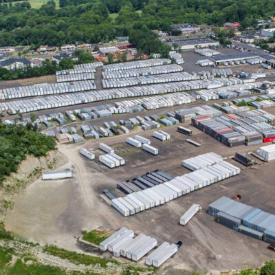 Orange CT Yard aerial view