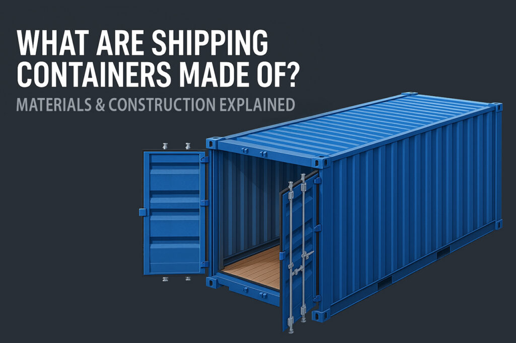 What Are Shipping Containers Made Of Featured Image