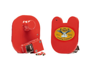 Trailer hitch lock preventing theft and unauthorized trailer movement.