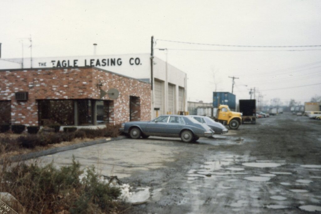 An old photo of the original Eagle Leasing location